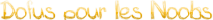 Dofus pour les Noobs